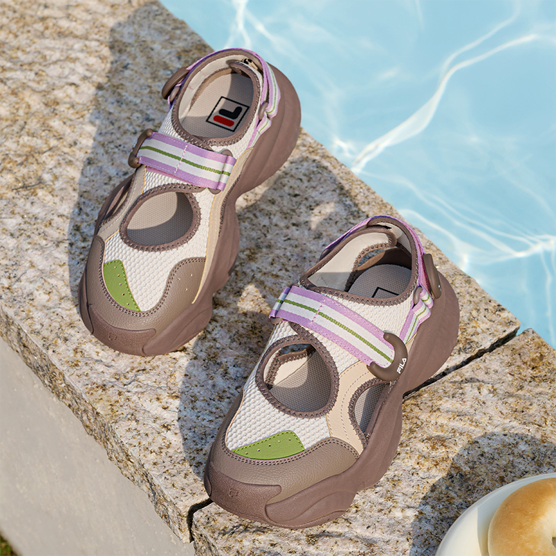 FILA CORE Women ORIGINALE BAGEL SANDAL BROWN