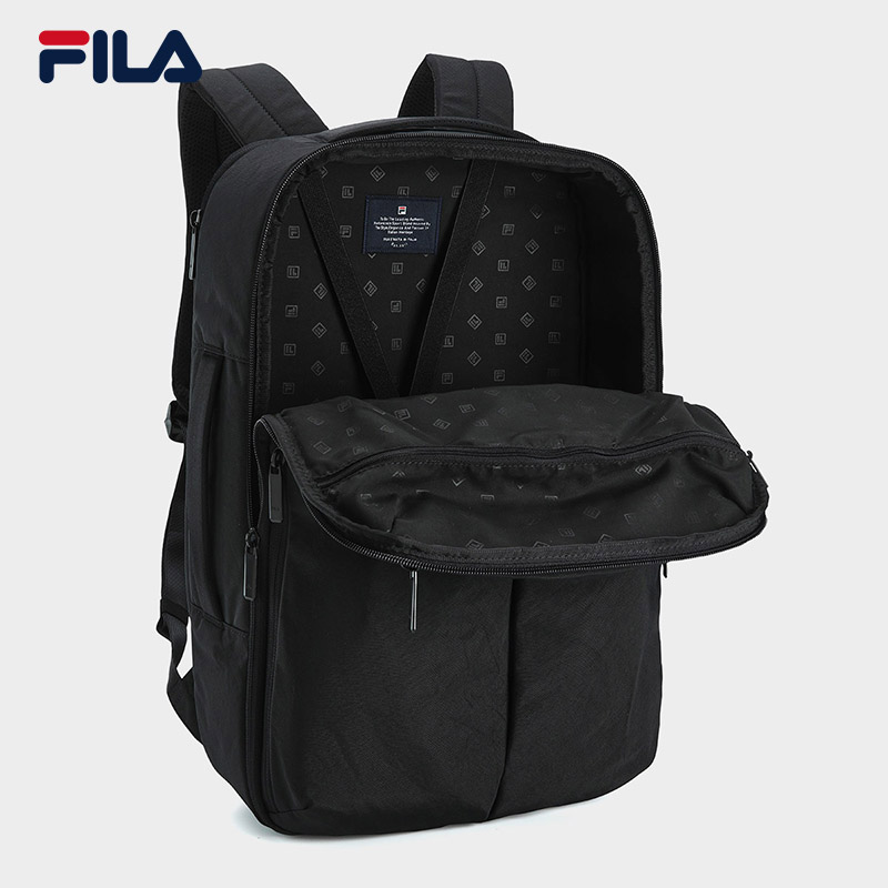 FILA CORE Men WHITE Backpack BLACK
