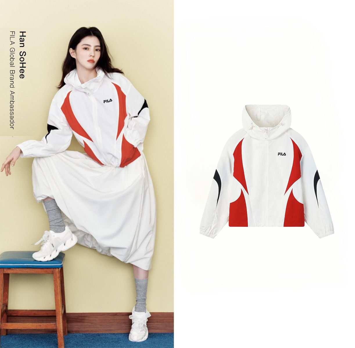 FILA CORE ORIGINALE Women Woven Jacket