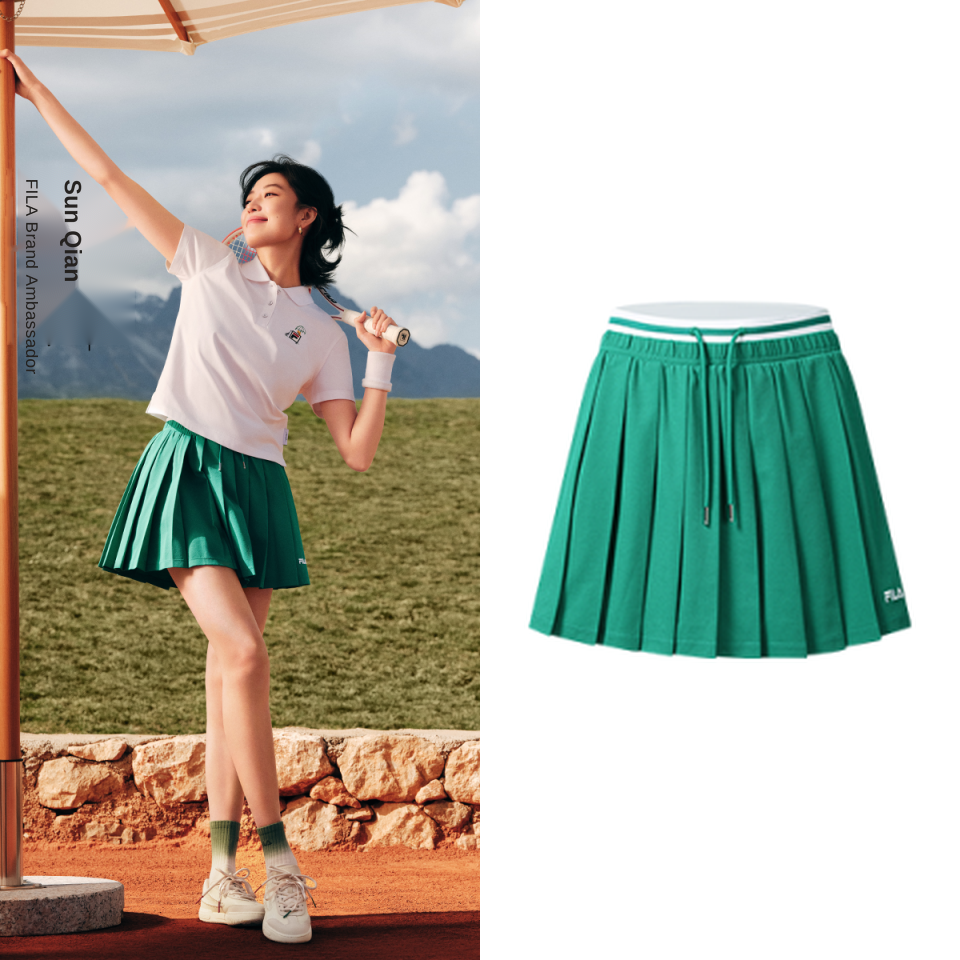 [Sun Qian's Pick] FILA Women's Knit Skirt