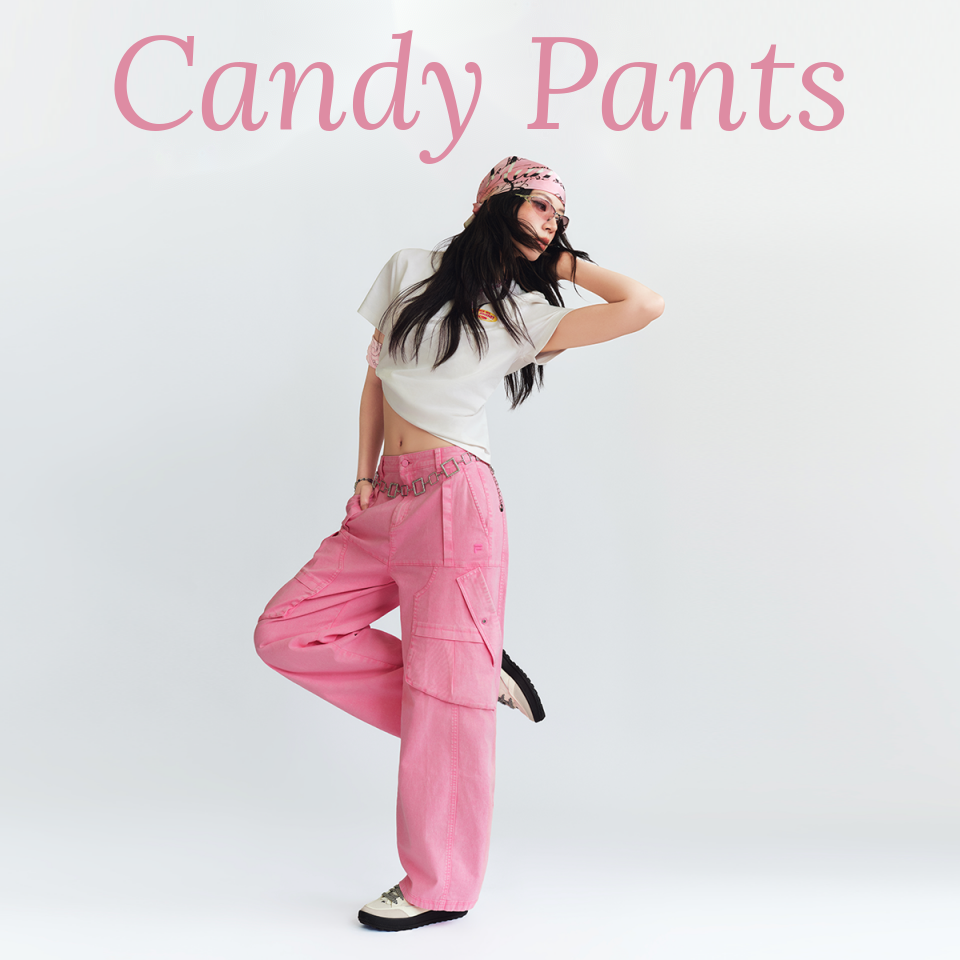 [Tian Xi Wei's Pick] FILA FUSION Women's Woven Pants