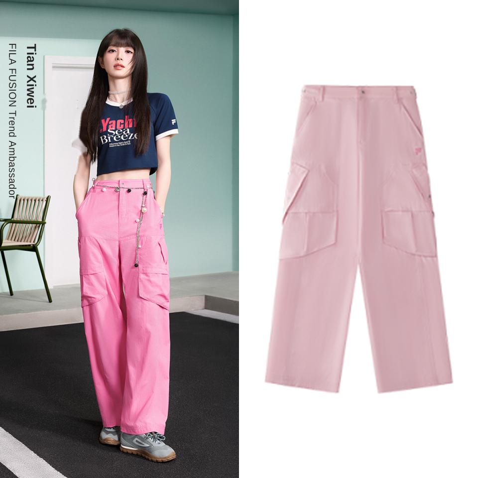 [Tian Xi Wei's Pick] FILA FUSION Women's Woven Pants