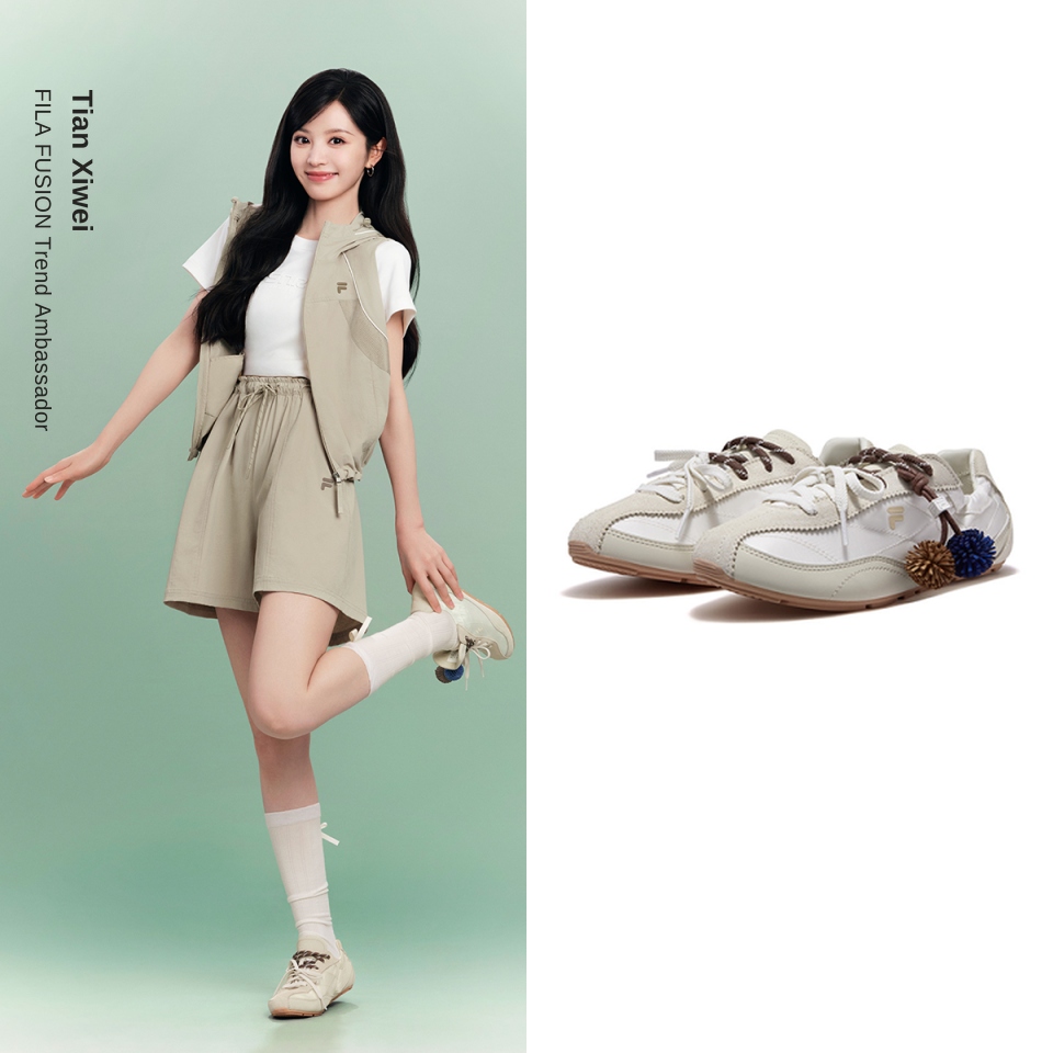 [Tian Xi Wei's Pick] FILA FUSION Women's Low-Profile Sneakers