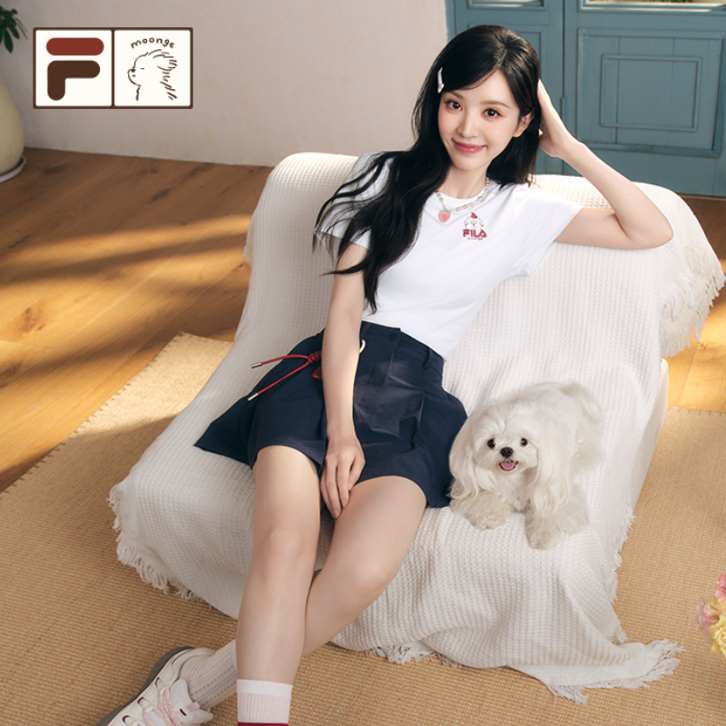FILA X MOONGE WOMEN'S Knit T-Shirt