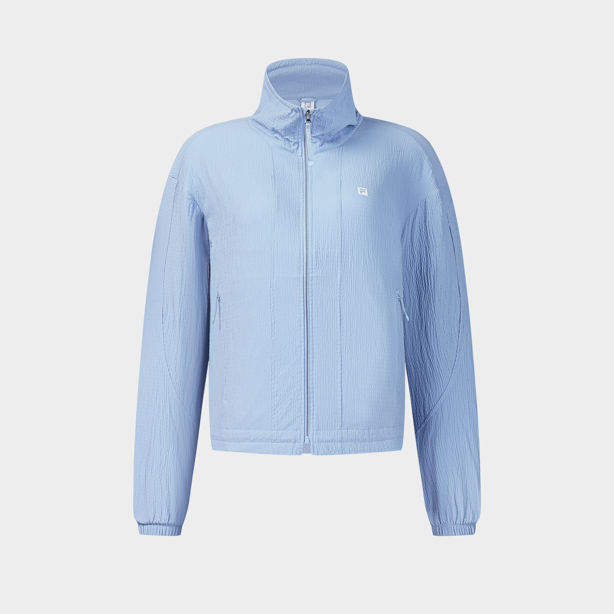 [Sun Qian's Pick] FILA CORE ATHLETICS FITNESS  Women Woven Jacket (Light Blue)