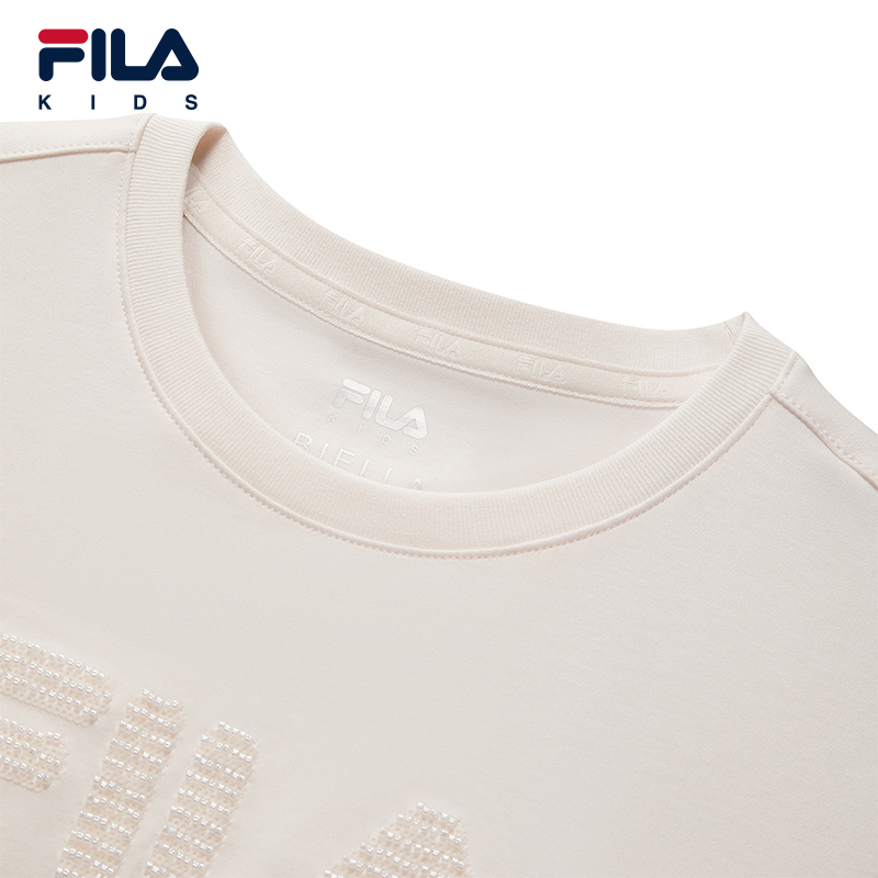 FILA KIDS Girls BIELLA LEGEND Knit Short Sleeve Tee