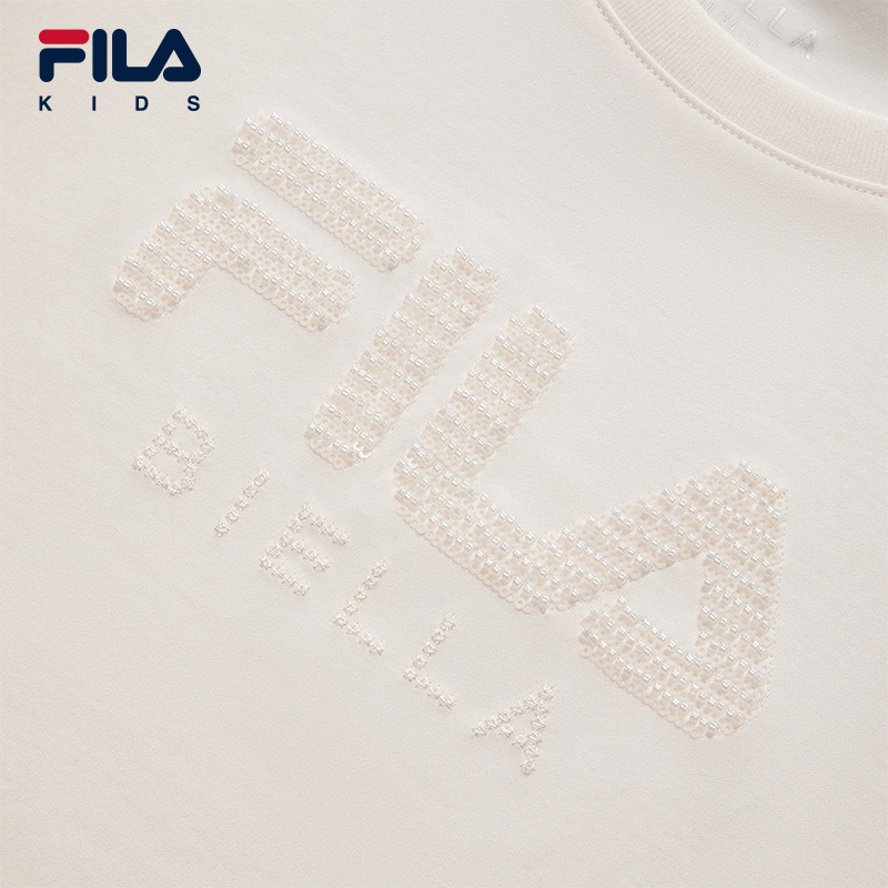 FILA KIDS Girls BIELLA LEGEND Knit Short Sleeve Tee
