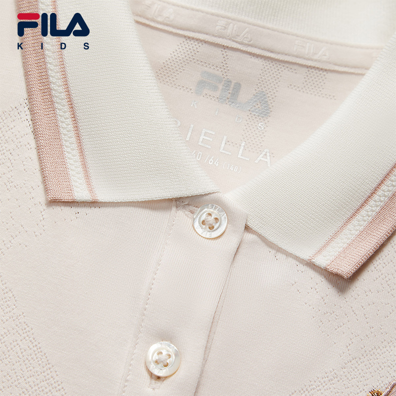 FILA KIDS Girls BIELLA LEGEND Knit Polo Shirt
