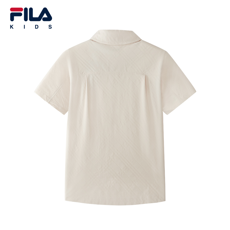 FILA KIDS Boys BIELLA LEGEND Woven Short Sleeve Shirt