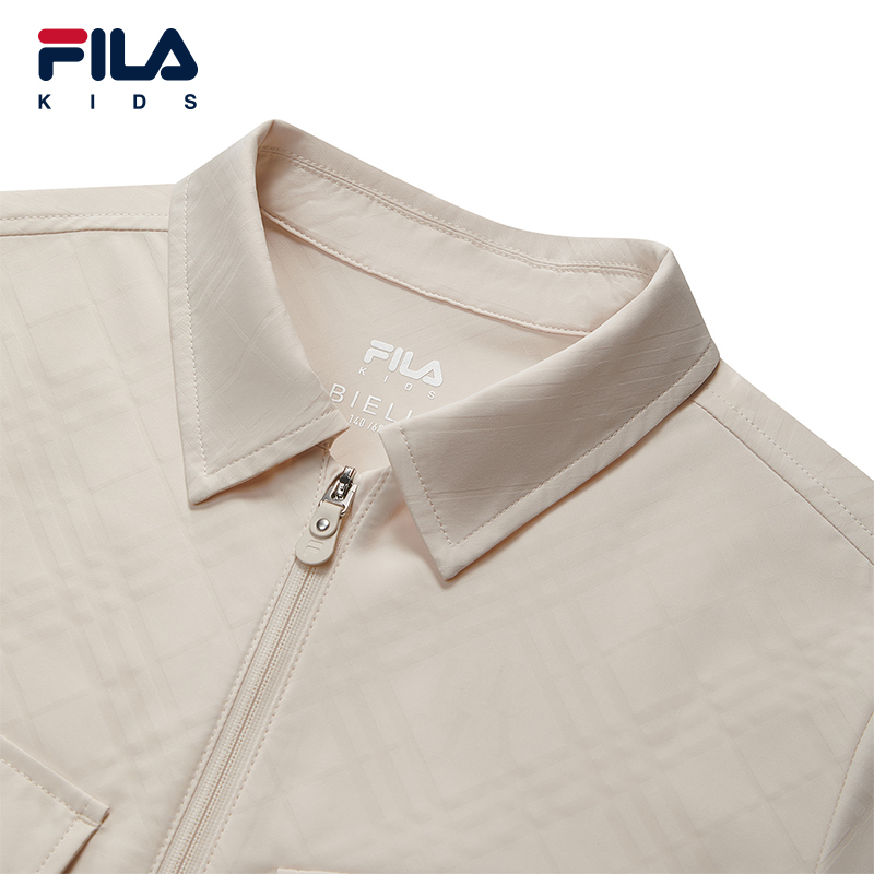 FILA KIDS Boys BIELLA LEGEND Woven Short Sleeve Shirt