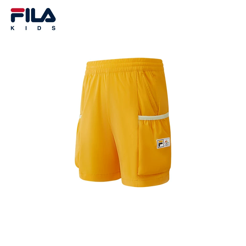 FILA KIDS Boy's FILA X SEUNGYOUN KIM Woven Bermuda Shorts