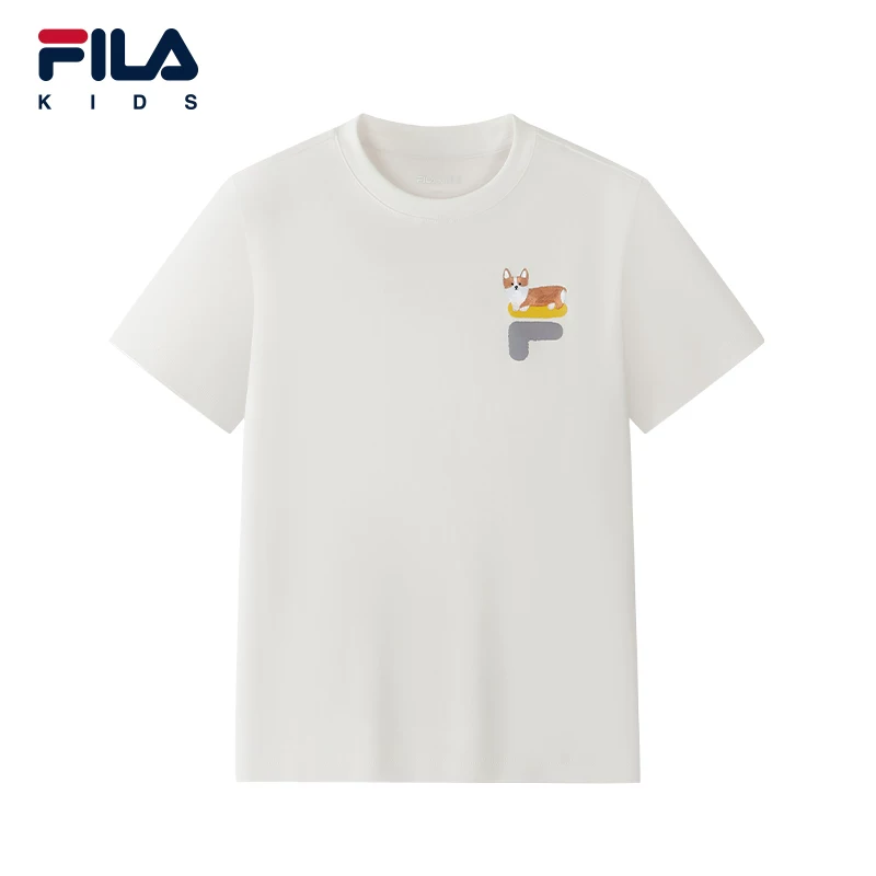 FILA KIDS Boy's FILA X SEUNGYOUN KIM Knitted Short Sleeve Top
