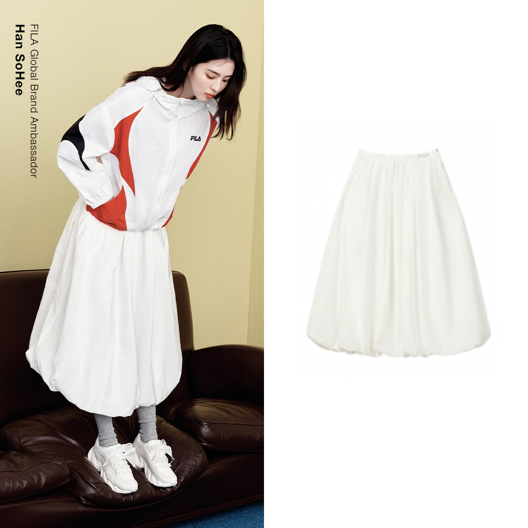 [Han So Hee's Pick] FILA WOMEN'S ORIGINALE Woven Skirt