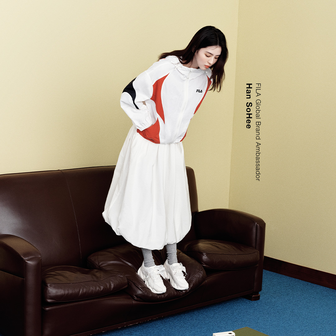 [Han So Hee's Pick] FILA WOMEN'S ORIGINALE Woven Skirt