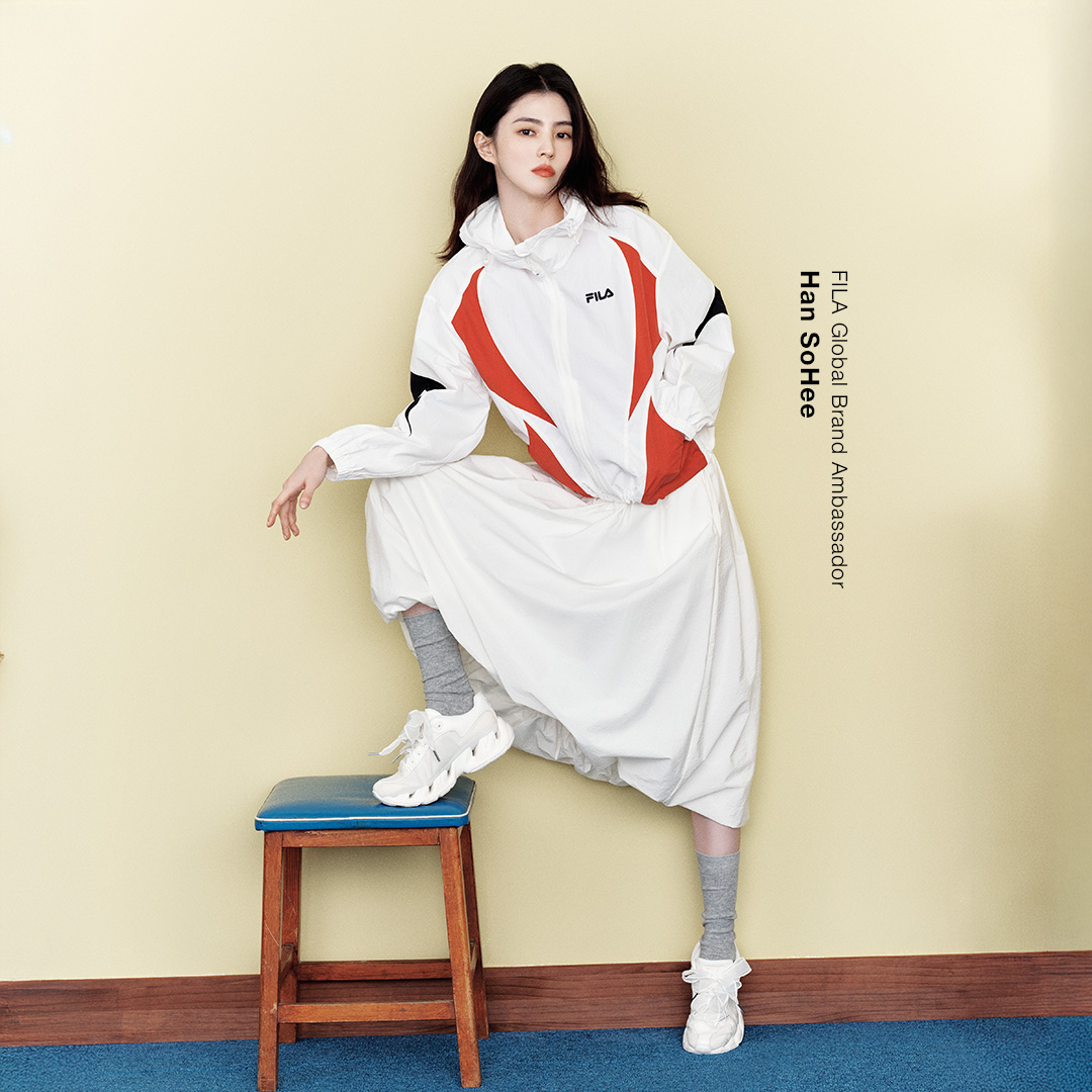 [Han So Hee's Pick] FILA WOMEN'S ORIGINALE Woven Skirt