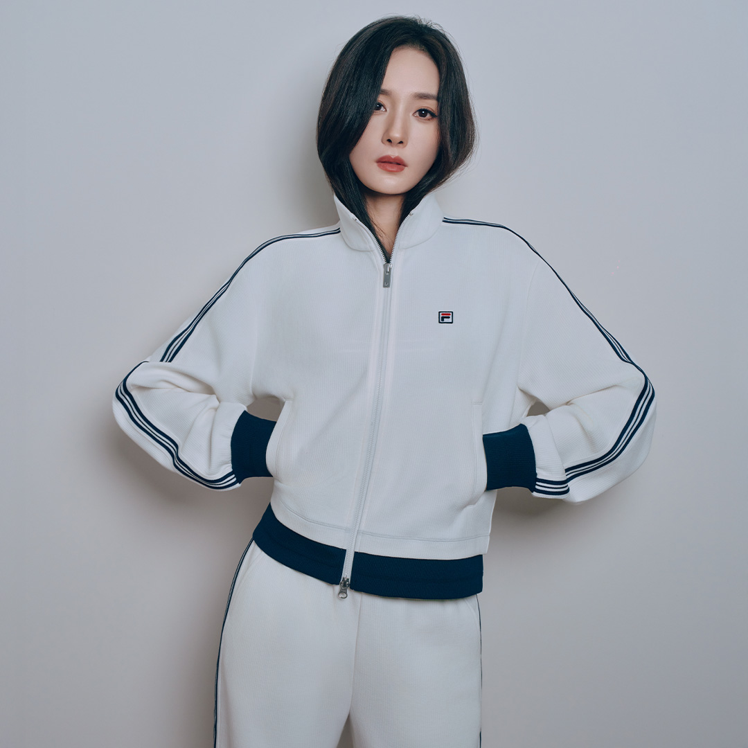 FILA WOMEN'S HERITAGE Knitted Long Sleeve Jacket