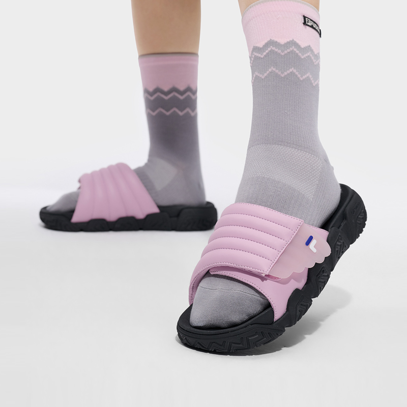 FILA FUSION Women URBAN TECH BUSTER SLIPPER PINK