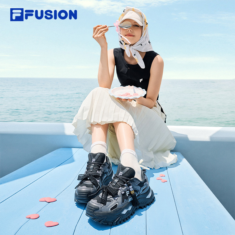 FILA FUSION Women FUSIONEER BIANCO DX BLACK