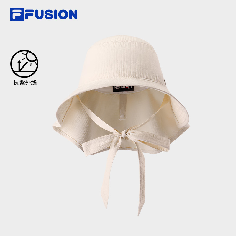 FILA FUSION Women CATEGORY CLUB Bucket Hat IVORY