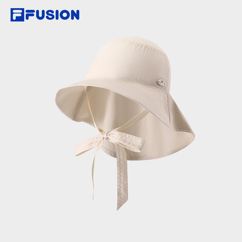 FILA FUSION Women CATEGORY CLUB Bucket Hat IVORY