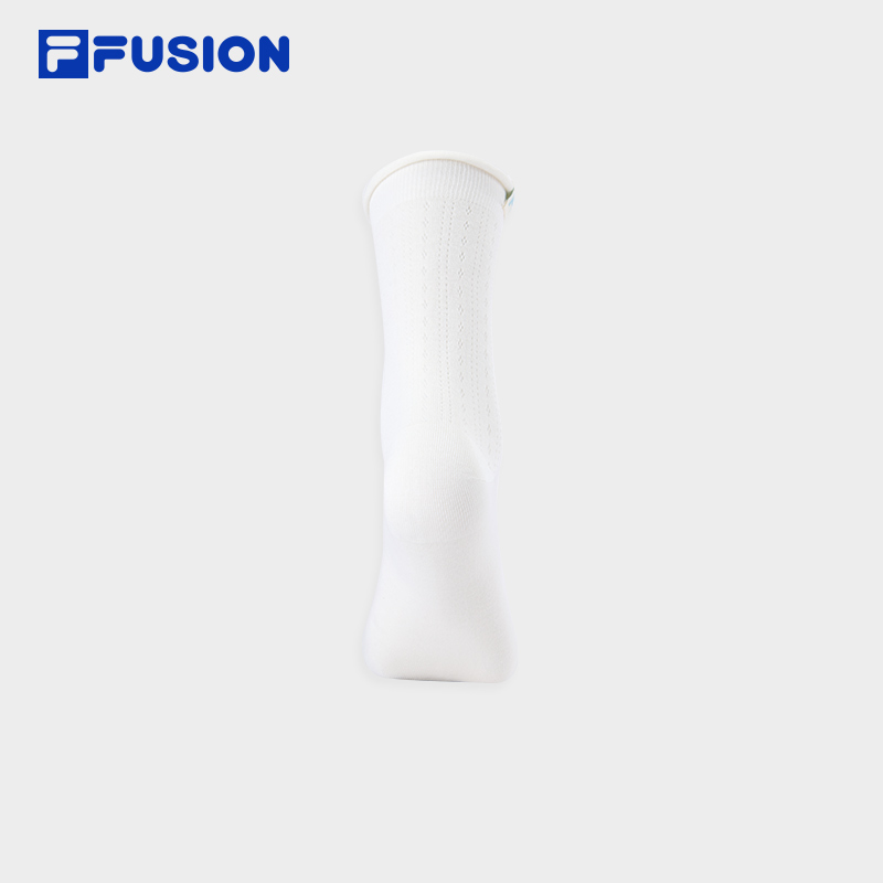 FILA FUSION Women CATEGORY CLUB Crew Socks IVORY