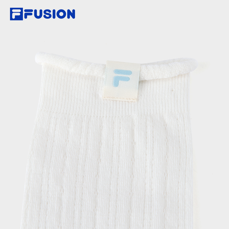 FILA FUSION Women CATEGORY CLUB Crew Socks IVORY