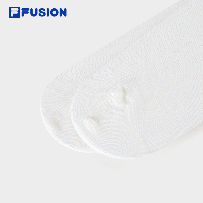 FILA FUSION Women CATEGORY CLUB Crew Socks IVORY