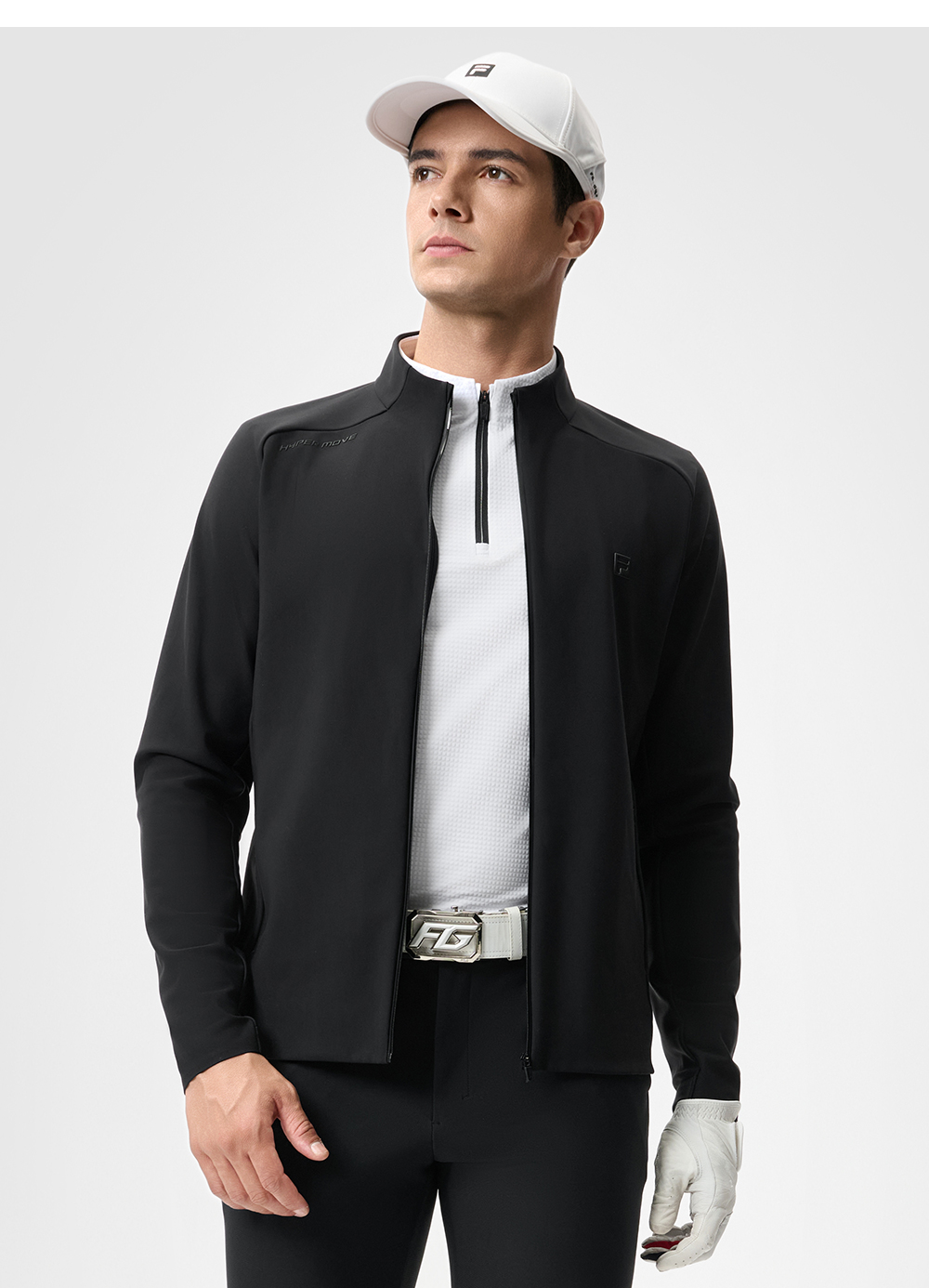 FILA CORE ATHLETICS GOLF MODERN FUSHION Men Jacket (Black)