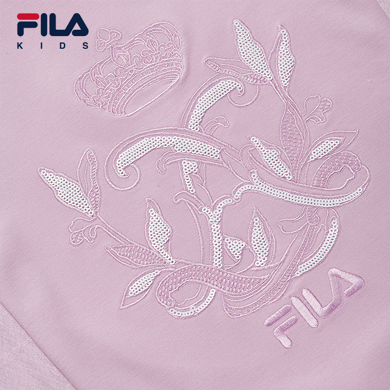 FILA KIDS WHITE LINE x RMN Girls Dress in Purple (Versailles Collections)
