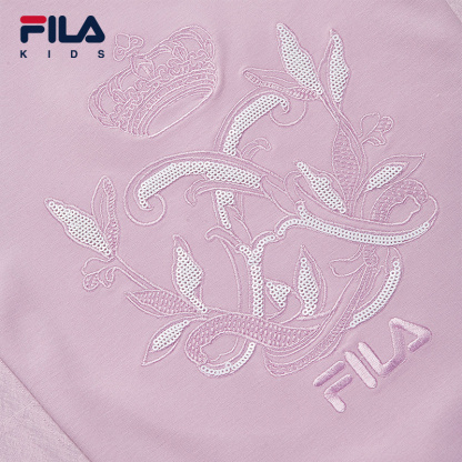 FILA KIDS WHITE LINE x RMN Girls Dress in Purple (Versailles Collections)
