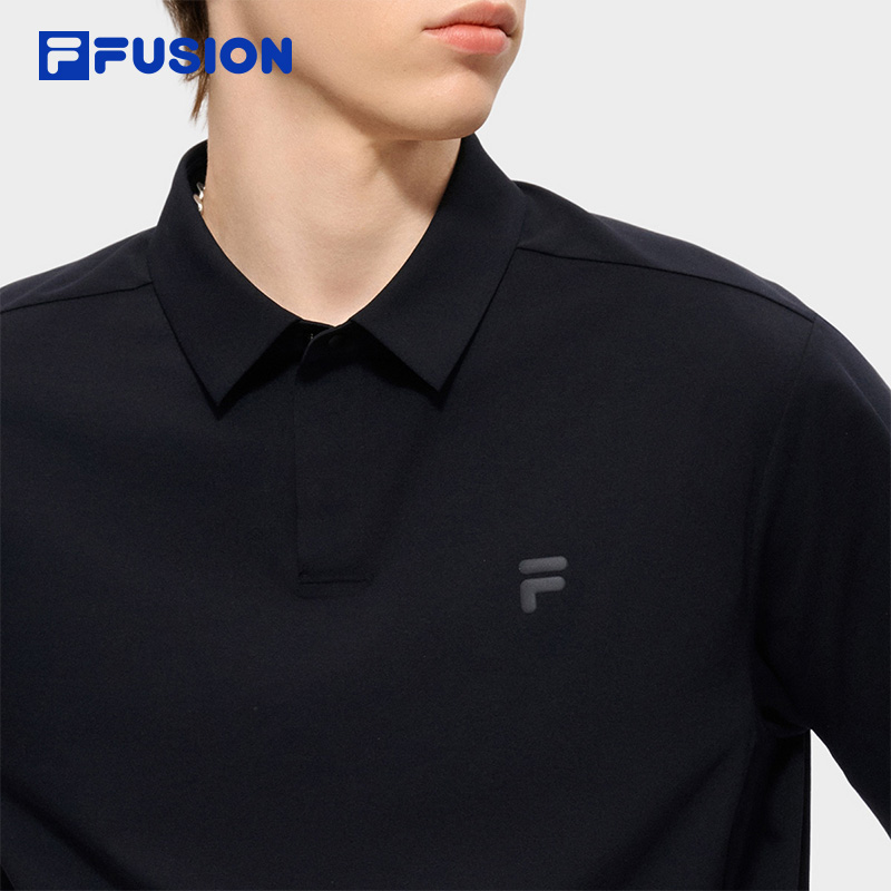 FILA MEN'S URBAN TECH Knitted Short Sleeve Polo Shirt