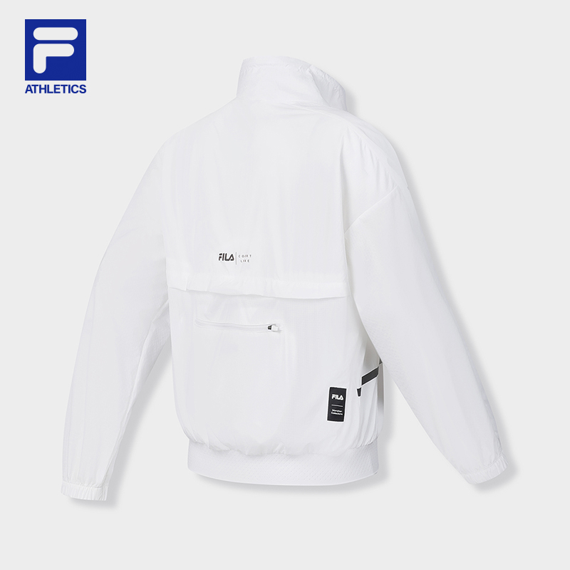 FILA CORE ATHLETICS TENNIS Women Woven Top in White