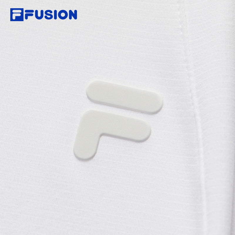 FILA FUSION URBAN TECH Women Short Sleeve T-shirt (Grey/White)