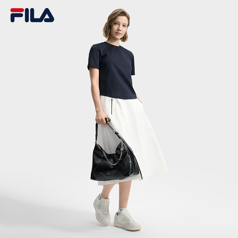 FILA CORE LIFESTYLE EMERALD ETCHED MOMENTS Women Short Sleeve T-shirt
