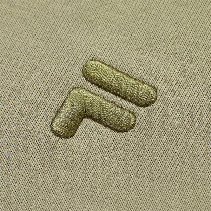 FILA FUSION INLINE FUSION LIFE X FUSIONEER 
FIELD OF CLASSIC Unisex Hoodie (Matcha Khaki)