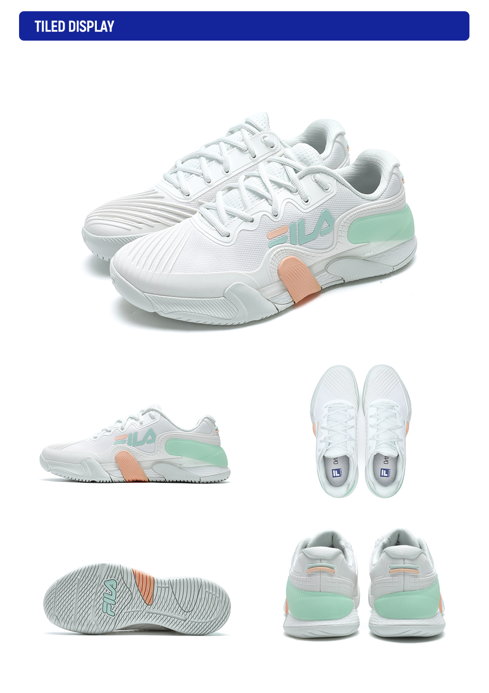 FILA CORE ATHLETICS POTENZA 1+ Women Tennis Shoes (White)