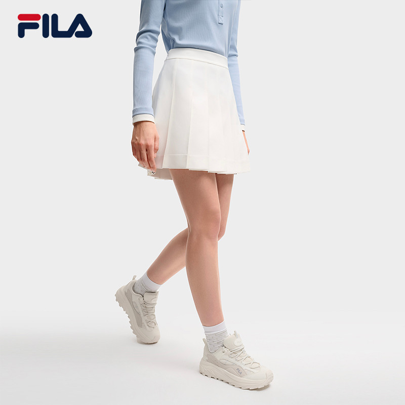 FILA CORE HERITAGE Women Skirt（White)