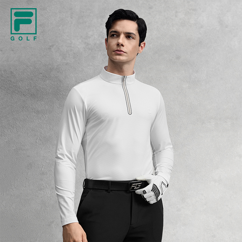 FILA CORE ATHLETICS GOLF BTB Elegant Duality Men Long Sleeve Polo