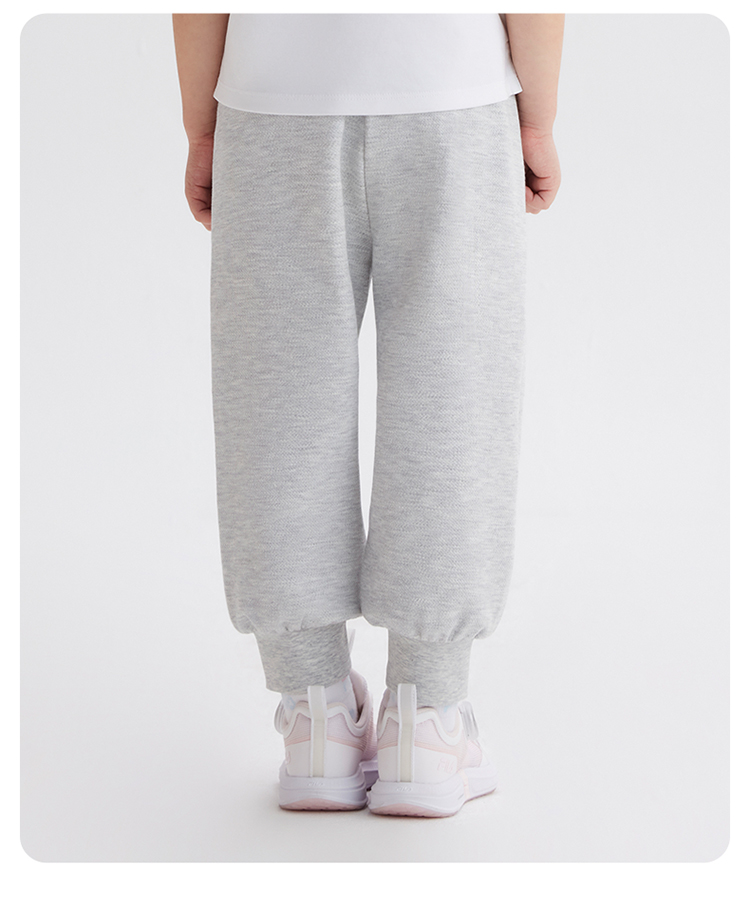 FILA KIDS ORIGINALE Girl's Knit Pants in Grey