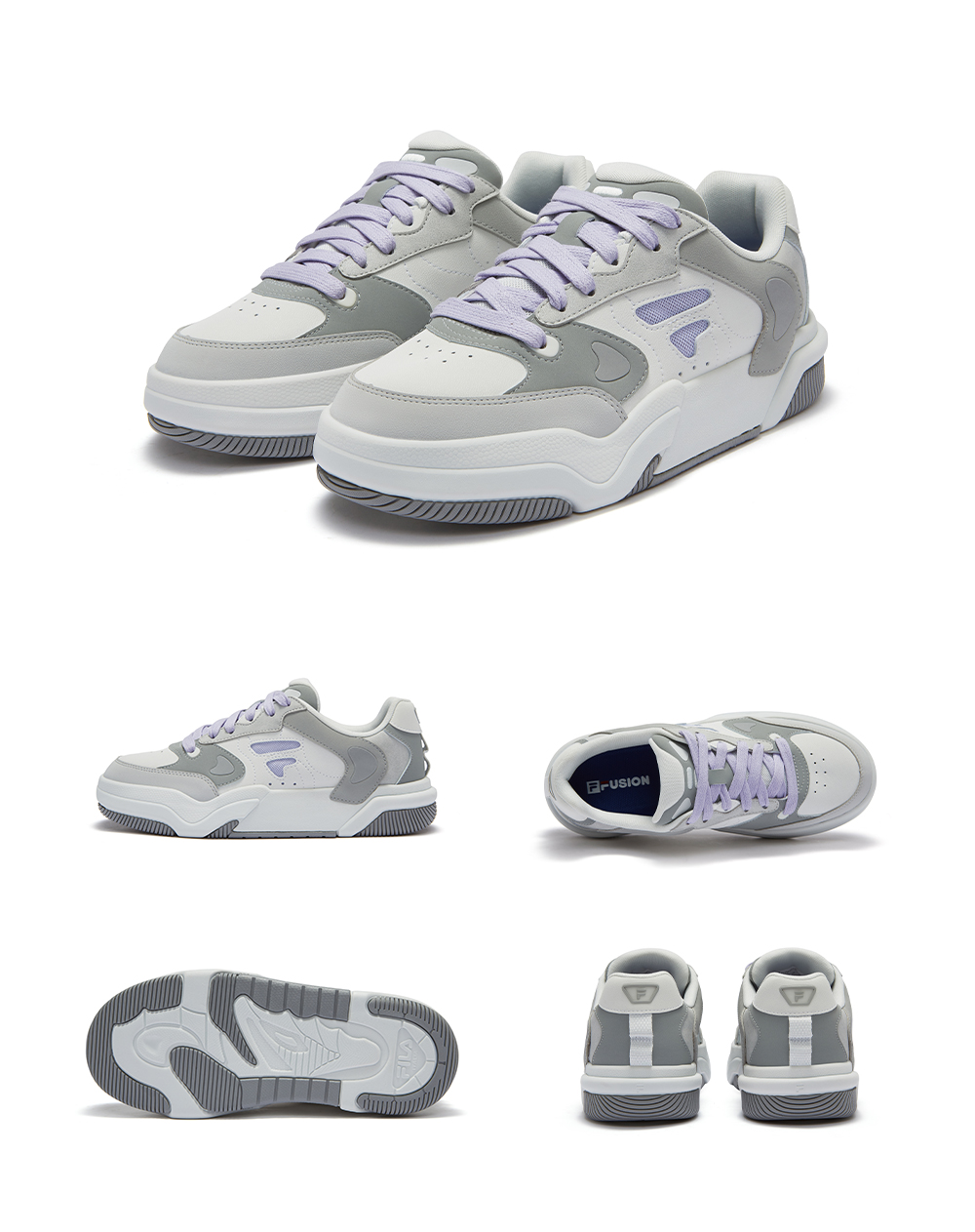 FUSION FUSION GRIND Women Skate Shoes (Yellow / Grey)