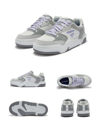 FUSION FUSION GRIND Women Skate Shoes (Yellow / Grey)