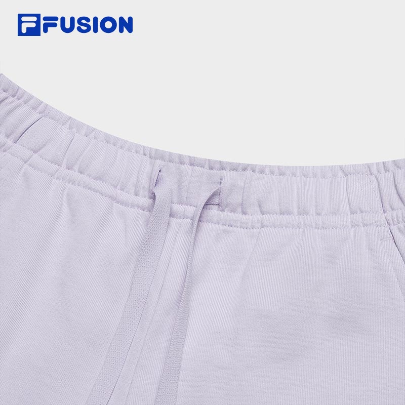 FILA FUSION BASKETBALL INLINE UNIFORM Women's Cotton Shorts (White / Violet)