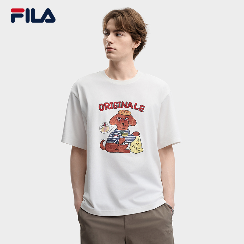 FILA MEN'S ORIGINALE Knitted Short Sleeve Top