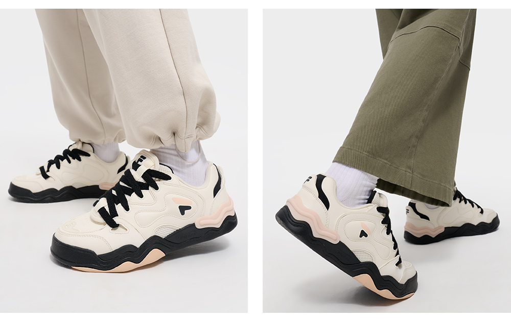 FILA FUSION FUSION KICK DX Women Skate Shoes (Pink / White)