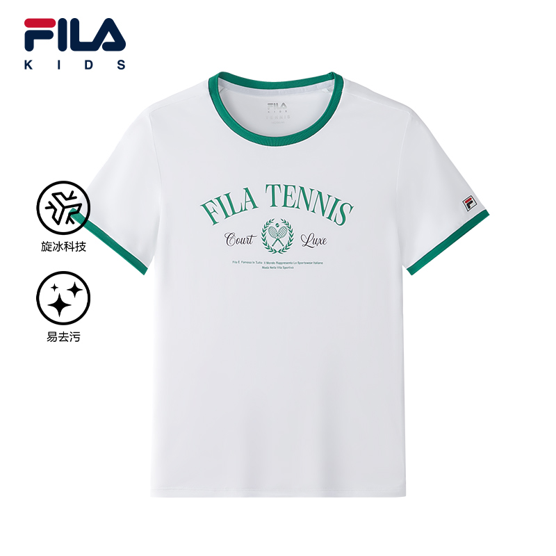 FILA KIDS PERFORMANCE TENNIS Girls Short Sleeves T-Shirt