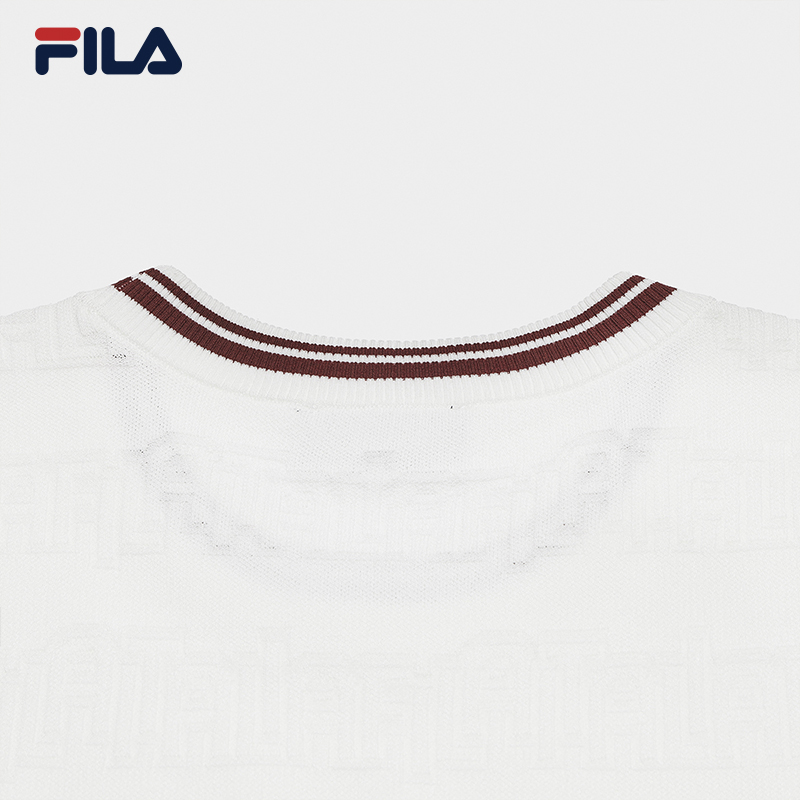 FILA CORE WHITE Weekend City Break Women Knit Sweater White