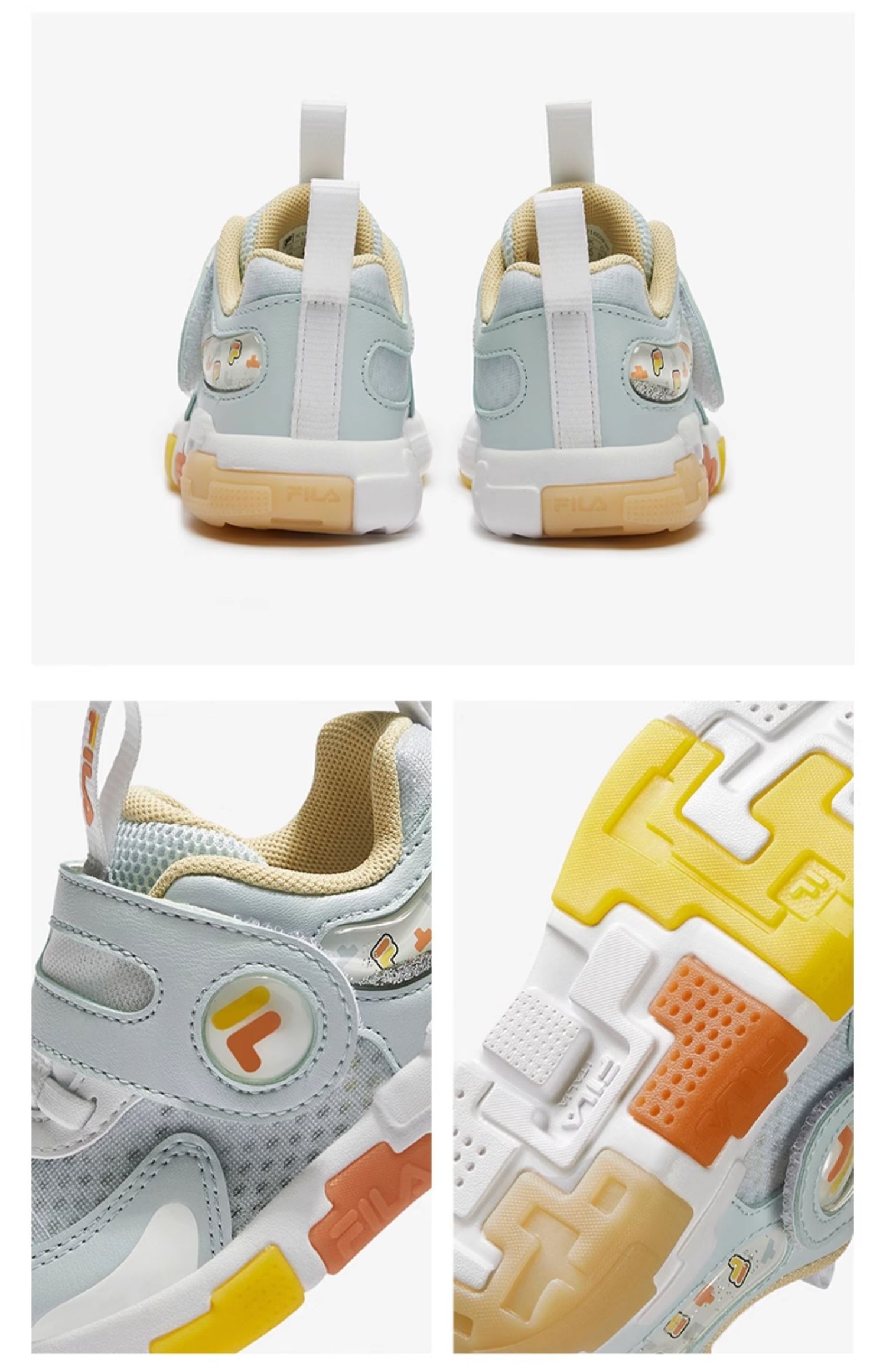 FILA KIDS Boys/Girls PIXELS Light-Up Shoes