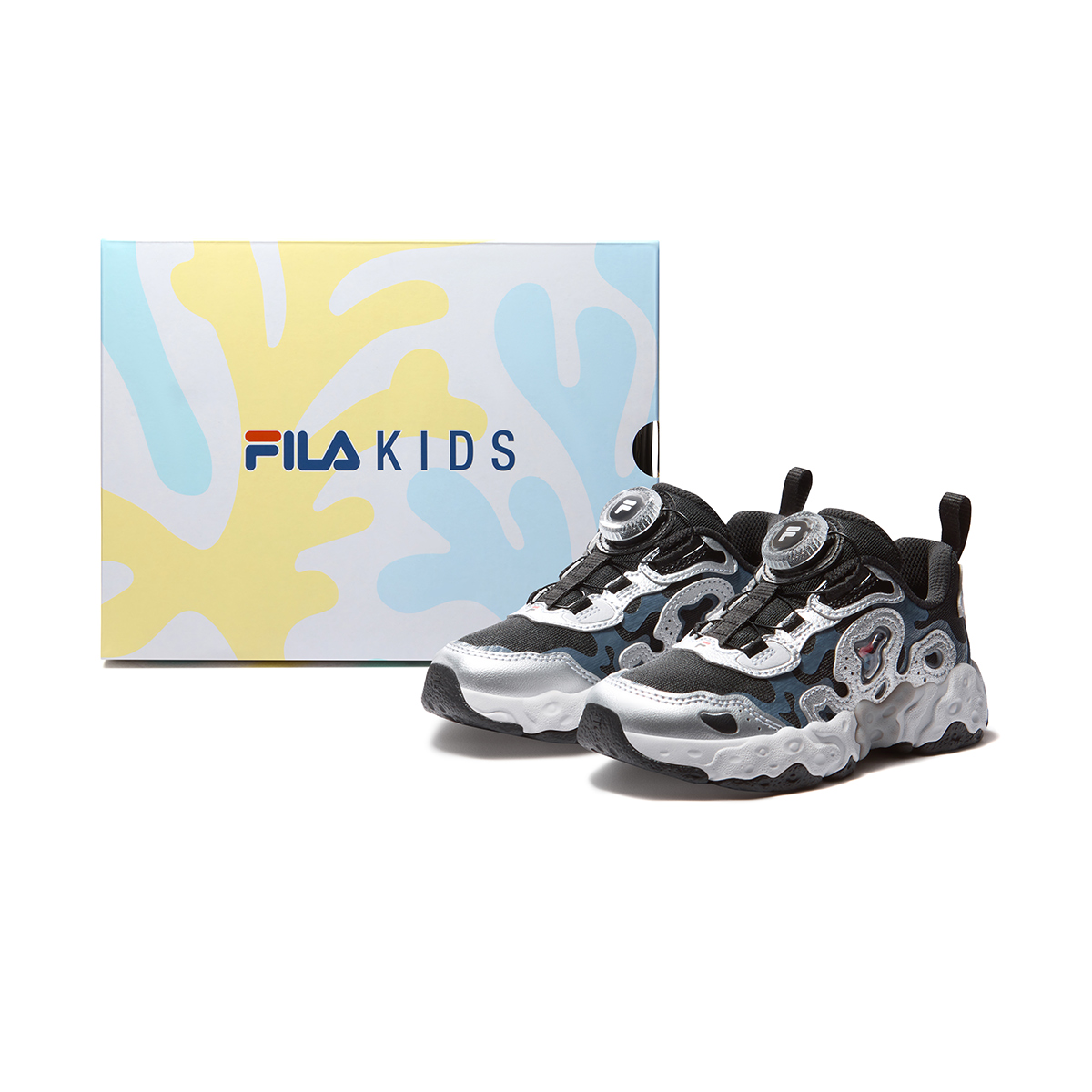 FILA KIDS HERITAGE Boys Retro Running Shoes