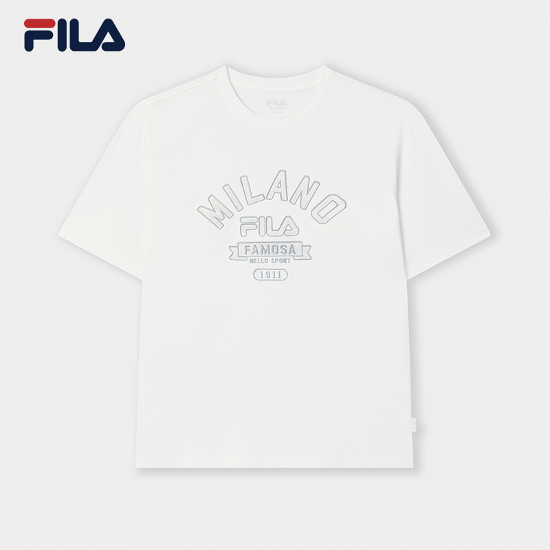 FILA CORE LIFESTYLE MILANO ART OF BRERA Men Short Sleeve T-shirt (Black / Light Blue / Grey / White)