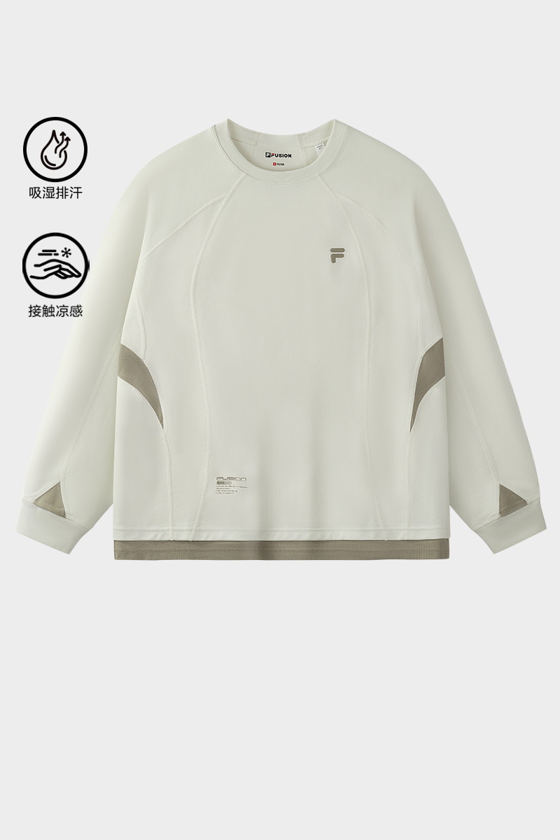 FILA FUSION URBAN TECH Men Long Sleeve Tee Ash